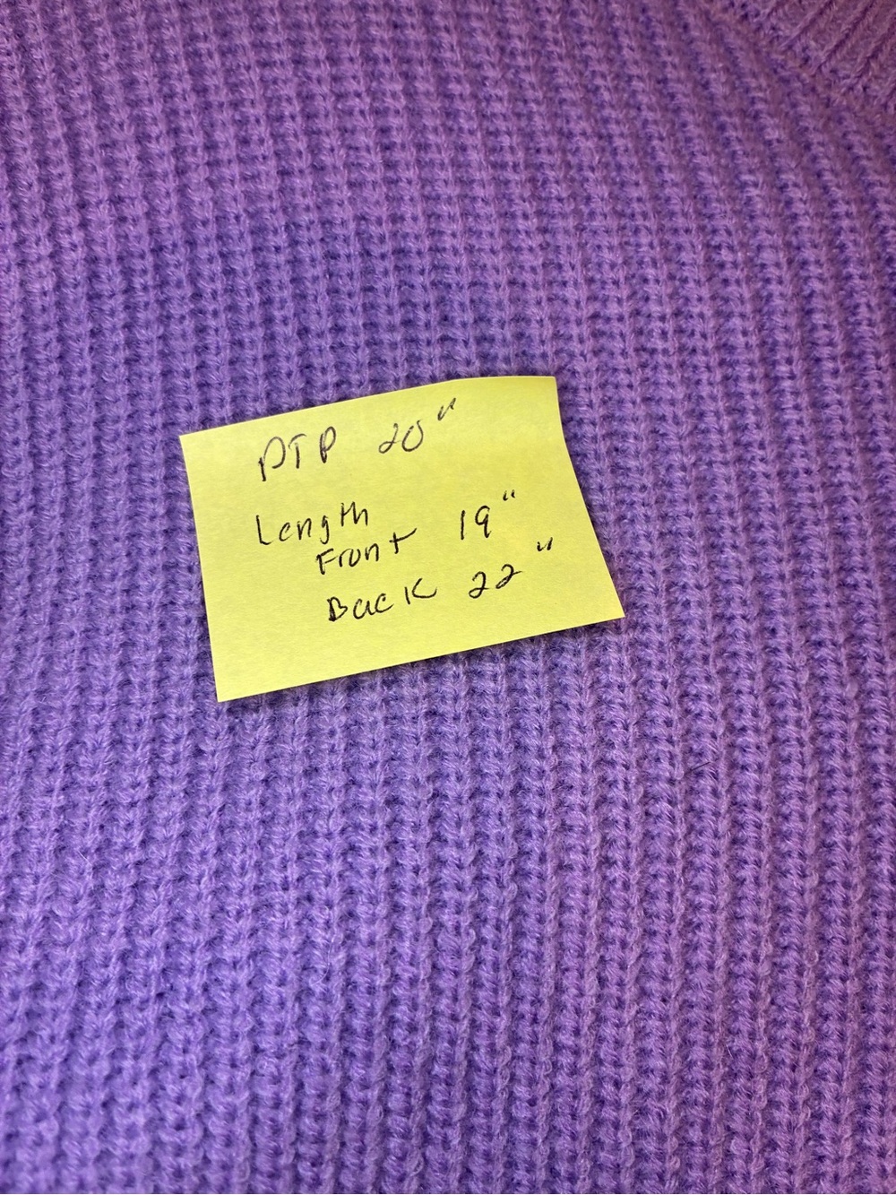 Lilac Lace-Up Knit Sweater - Women - Picture 5 of 5